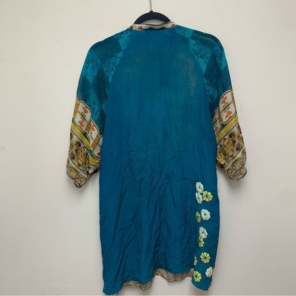 Hemant & Nandita 100% Silk Tunic - Picture 14 of 15